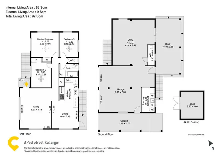 Floorplan of Homely house listing, 8 Paul Street, Kallangur QLD 4503