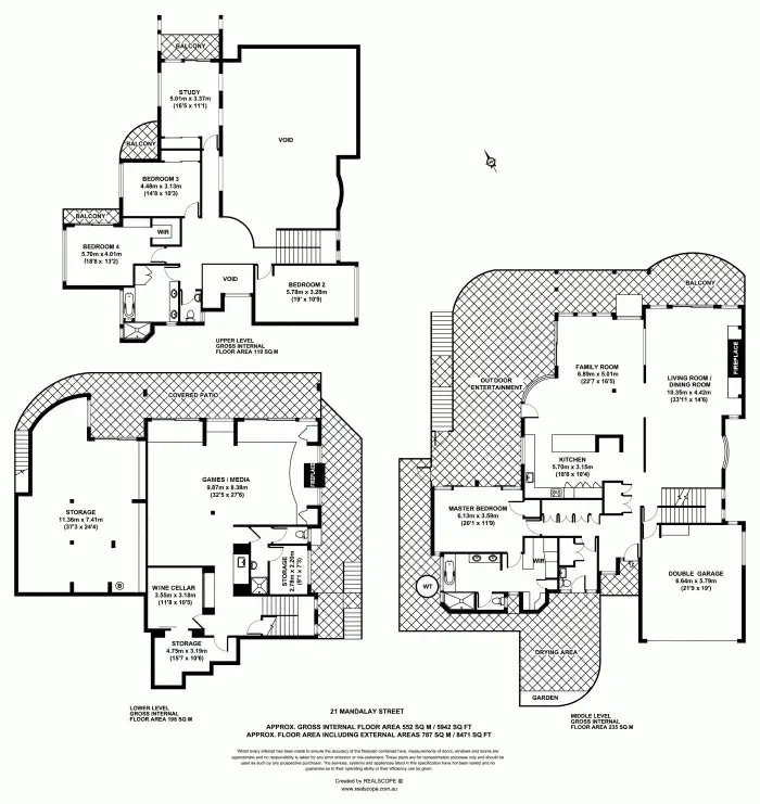 Floorplan of Homely house listing, 21 Mandalay Street, Fig Tree Pocket QLD 4069