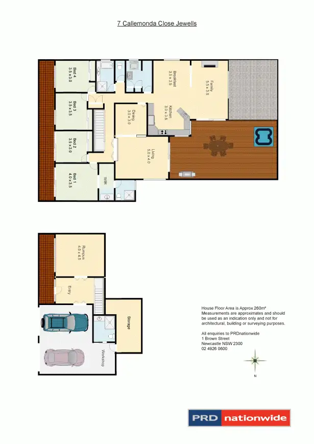 Floorplan of Homely house listing, 7 Calemonda Close, Jewells NSW 2280