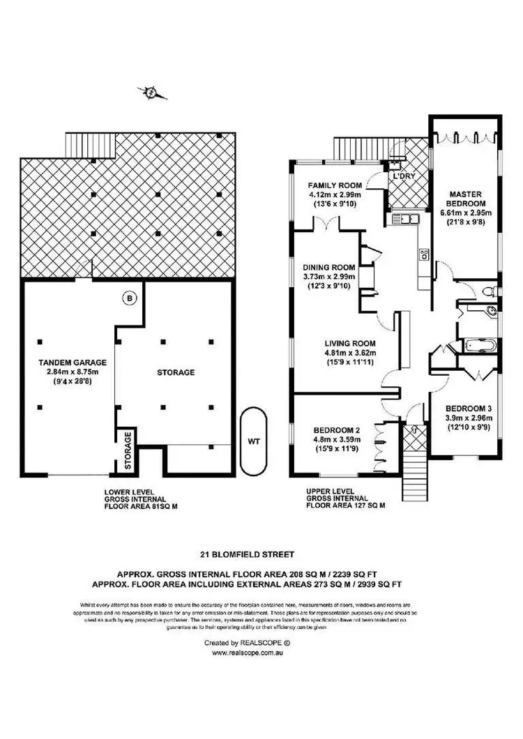 Floorplan of Homely house listing, 21 Blomfield Street, Moorooka QLD 4105
