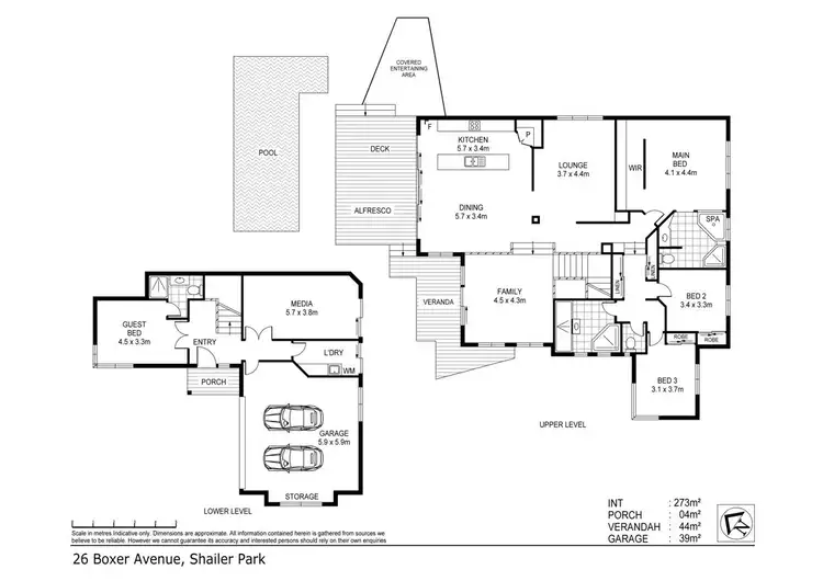 Floorplan of Homely house listing, 26 Boxer Avenue, Shailer Park QLD 4128