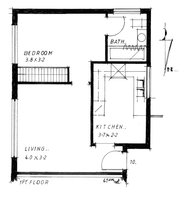 Floorplan of Homely apartment listing, 10/345 Moreland rd, Coburg VIC 3058