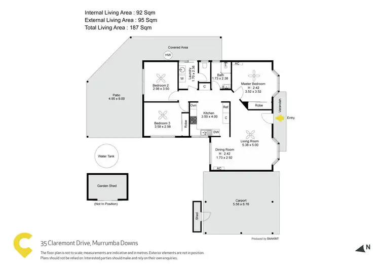 Floorplan of Homely house listing, 35 Claremont Drive, Murrumba Downs QLD 4503