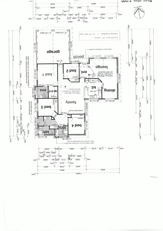 Floorplan of Homely house listing, 66 Wahroonga Drive, Tamworth NSW 2340