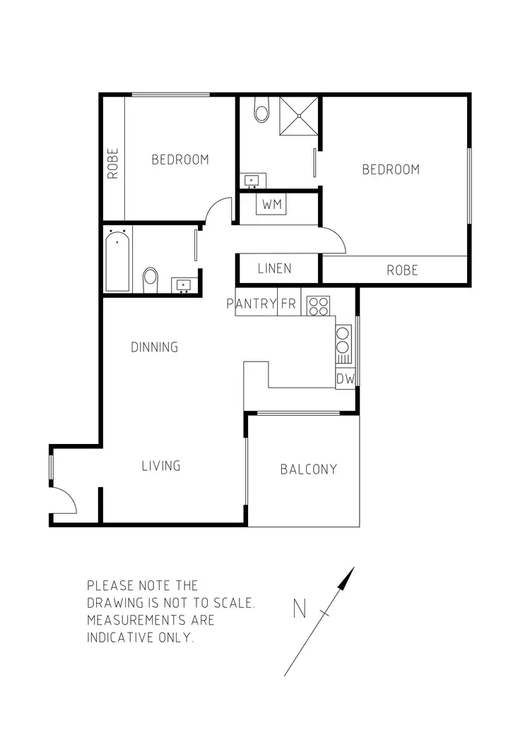 Floorplan of Homely unit listing, 4/10 Hicks Street, Mount Gravatt East QLD 4122