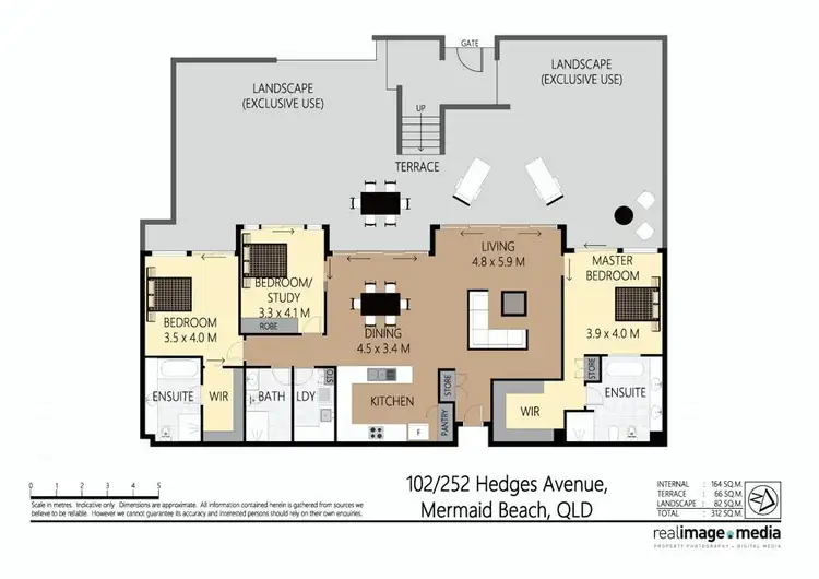 Floorplan of Homely apartment listing, 102/252 Hedges Avenue, Mermaid Beach QLD 4218