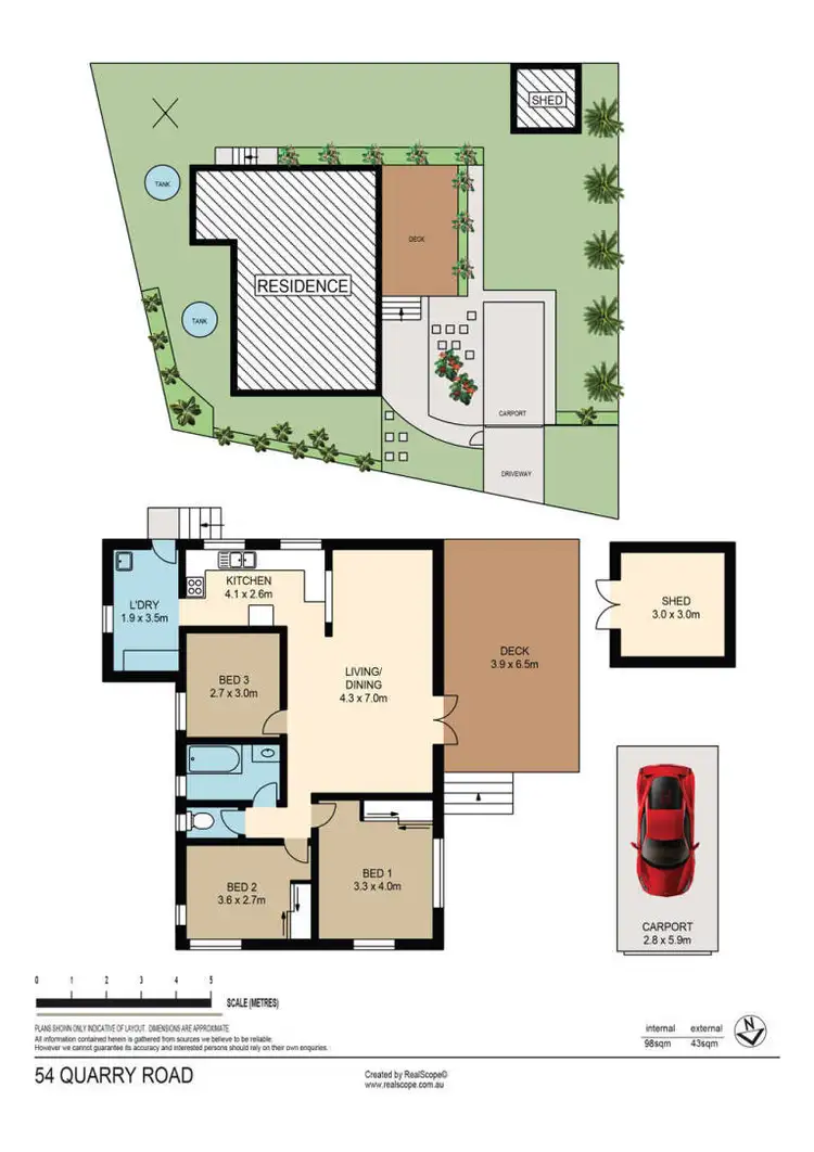 Floorplan of Homely house listing, 54 Quarry Road, Corinda QLD 4075