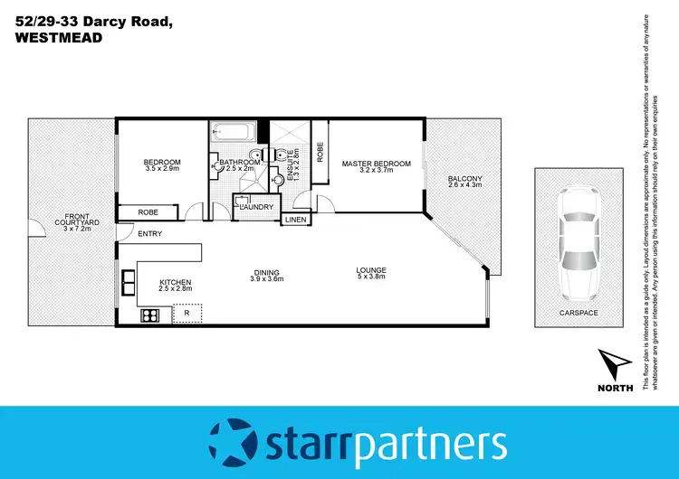Floorplan of Homely unit listing, 52/29-33 Darcy Road, Westmead NSW 2145