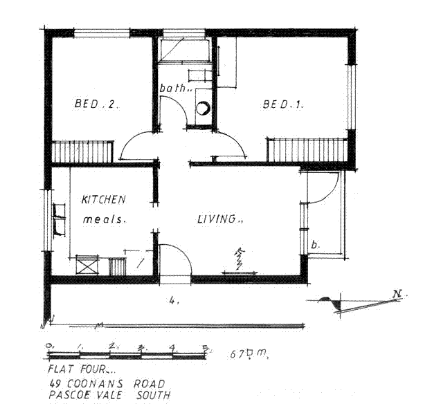 Floorplan of Homely apartment listing, 4/49 Coonans Road, Pascoe Vale South VIC 3044
