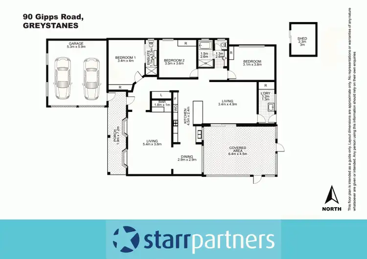 Floorplan of Homely house listing, 90 Gipps Road, Greystanes NSW 2145