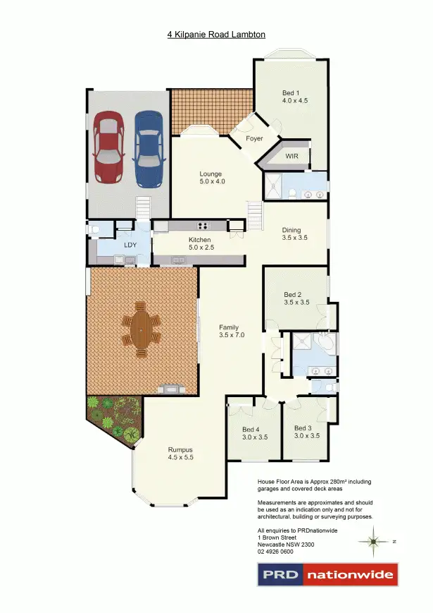 Floorplan of Homely house listing, 4 Kilpanie Road, Lambton NSW 2299