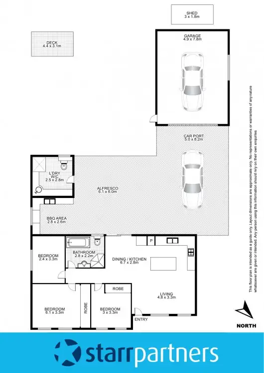 Floorplan of Homely house listing, 53 Weaver Street, Erskine Park NSW 2759