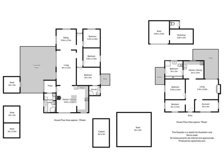 Floorplan of Homely rural property listing, 40 Woods Road, Kellevie TAS 7176