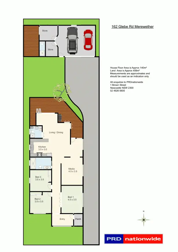 Floorplan of Homely house listing, 162 Glebe Road, Merewether NSW 2291