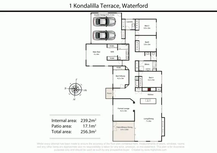 Floorplan of Homely house listing, 1 Kondalilla Terrace, Waterford QLD 4133