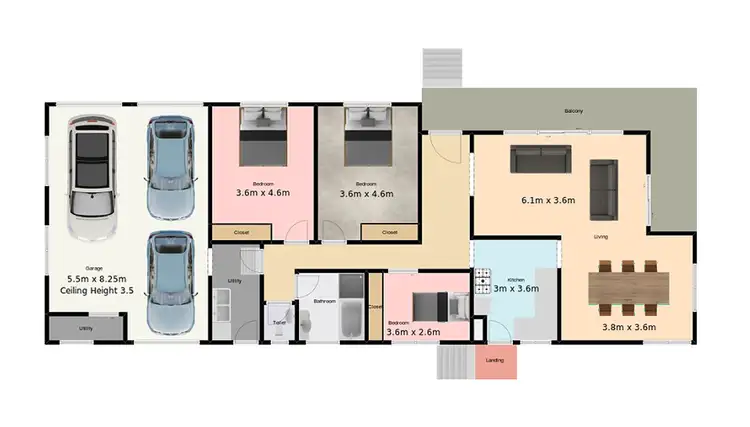 Floorplan of Homely house listing, 442 Newnham Rd, Wishart QLD 4122