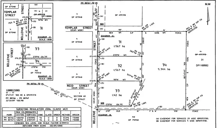 Floorplan of Homely land listing, Lot 31 Bellevue Road, Tenterfield NSW 2372