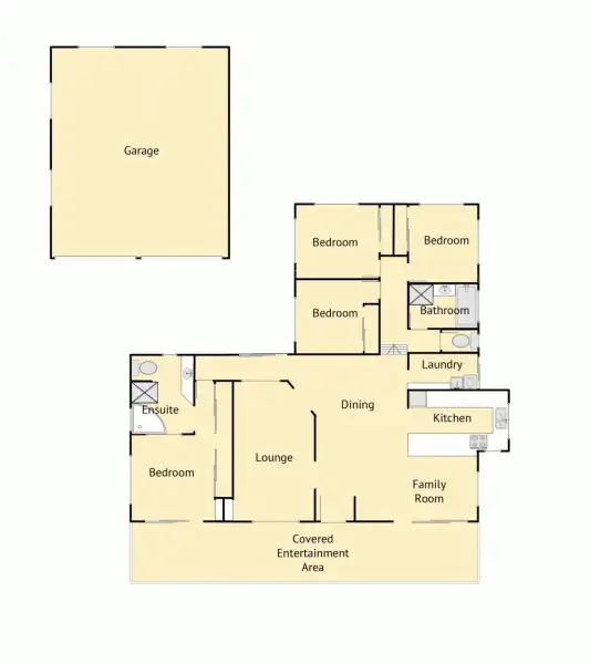 Floorplan of Homely house listing, 10 Maria Court, Glenview QLD 4553