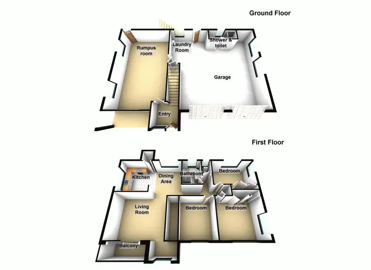 Floorplan of Homely house listing, 6 Warner Street, Caboolture QLD 4510