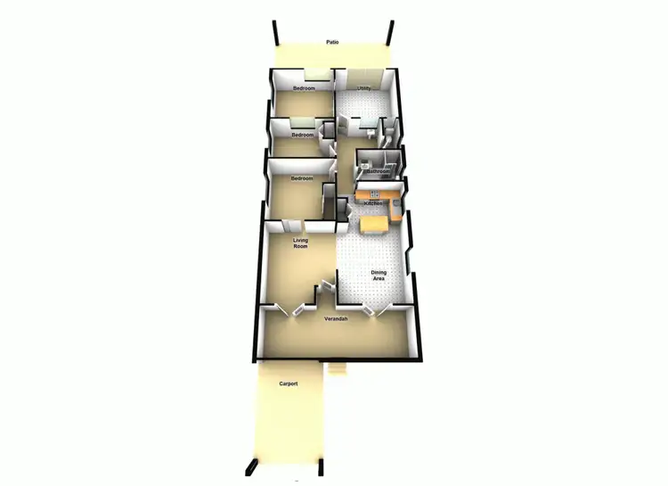Floorplan of Homely house listing, 20 Longstaff Street, Brighton QLD 4017