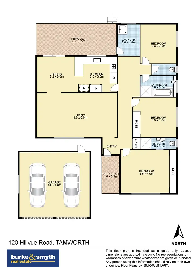 Floorplan of Homely house listing, 120 Hillvue Road, Tamworth NSW 2340