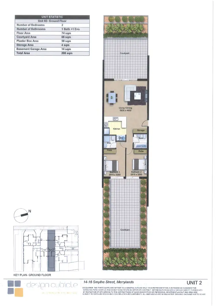 Floorplan of Homely unit listing, 14-16 Smythe Street, Merrylands NSW 2160