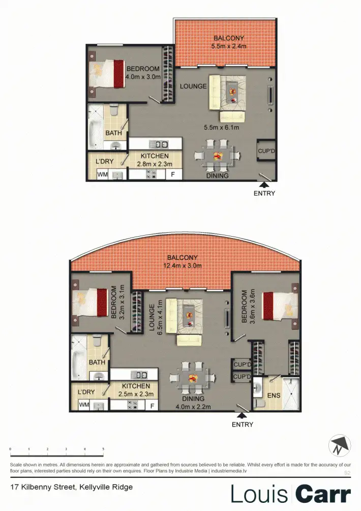 Floorplan of Homely apartment listing, 17 Kilbenny Street, Kellyville Ridge NSW 2155