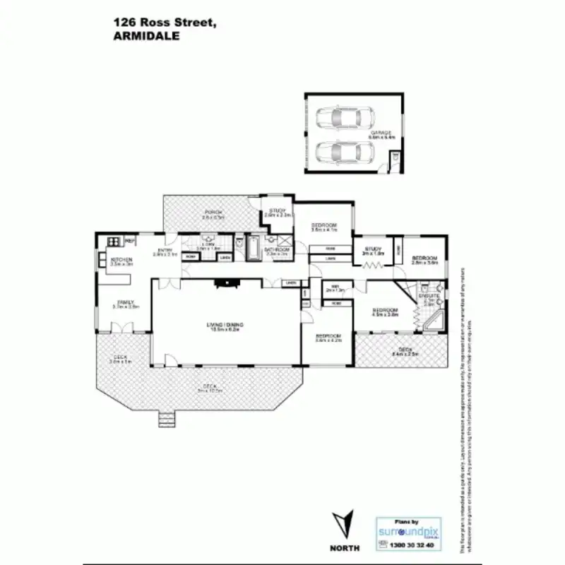 Floorplan of Homely house listing, 126-130 Ross Street, Armidale NSW 2350