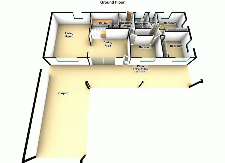Floorplan of Homely house listing, 80-86 New Beith Road, Greenbank QLD 4124