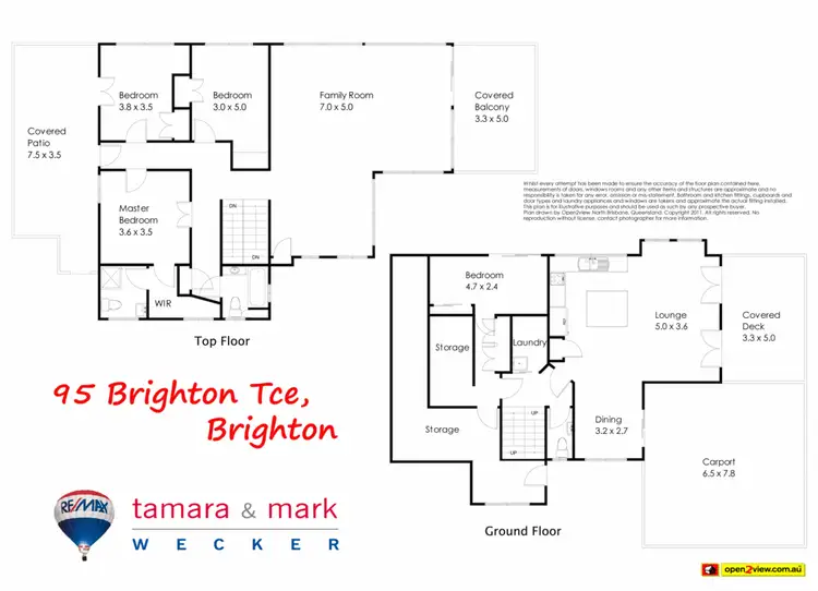 Floorplan of Homely house listing, 95 Brighton Terrace, Brighton QLD 4017