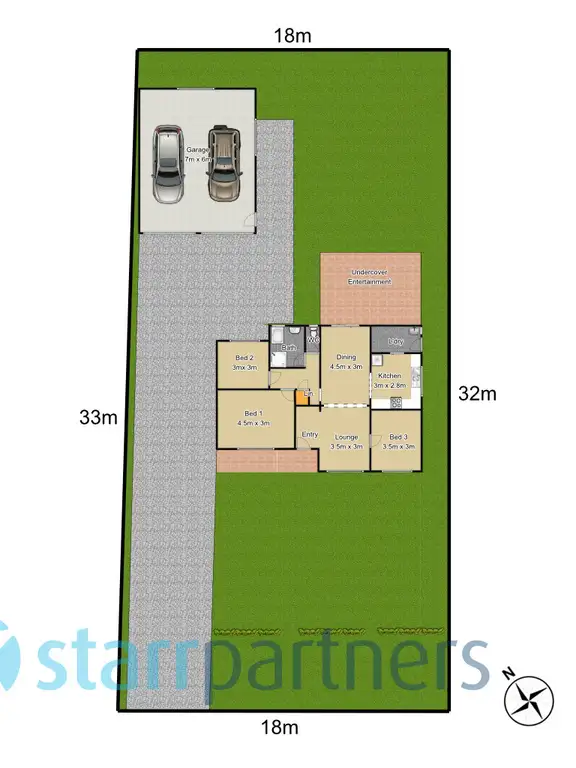 Floorplan of Homely house listing, 19 Therry Street, Bligh Park NSW 2756