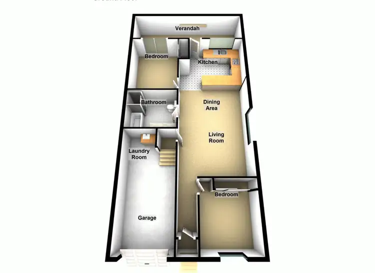 Floorplan of Homely townhouse listing, 12/28 Esther Street, Deagon QLD 4017