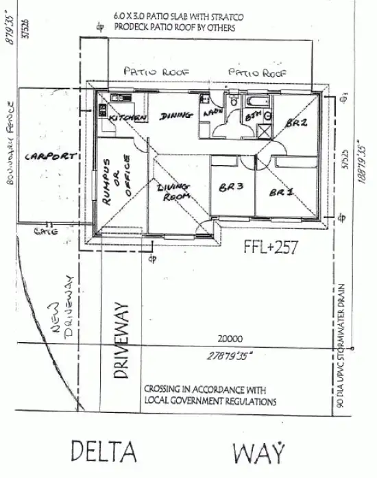 Floorplan of Homely house listing, 5 Delta Way, Point Vernon QLD 4655