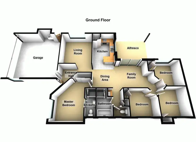 Floorplan of Homely house listing, 34 Storr Circuit, Goodna QLD 4300