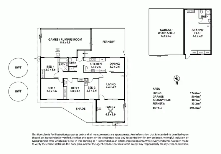 Floorplan of Homely house listing, 750 Military Road, Brukunga SA 5252