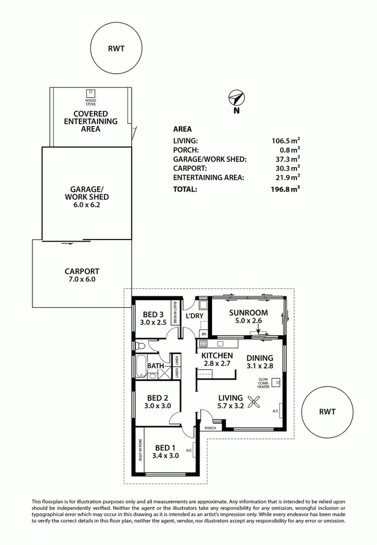 Floorplan of Homely house listing, 91 Tregarthen Road, Summertown SA 5141