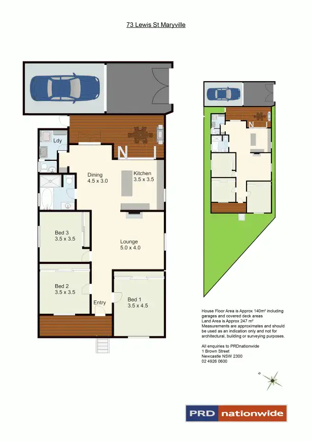 Floorplan of Homely house listing, 73 Lewis Street, Maryville NSW 2293