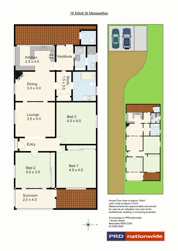 Floorplan of Homely house listing, 16 Elliott Street, Merewether NSW 2291