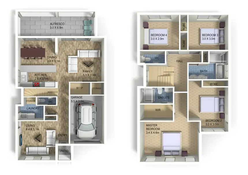 Floorplan of Homely house listing, Address available on request