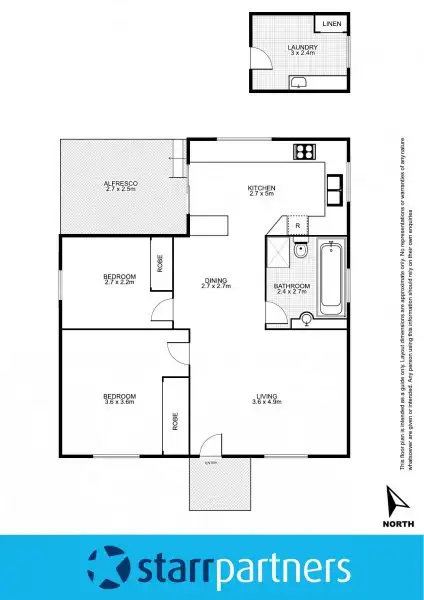 Floorplan of Homely house listing, 61-63 Great Western Highway, Oxley Park NSW 2760