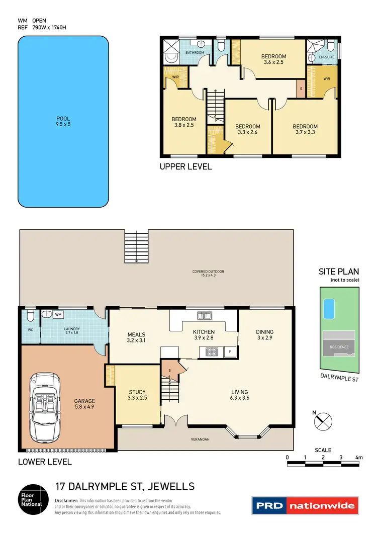 Floorplan of Homely house listing, 17 Dalrymple Street, Jewells NSW 2280