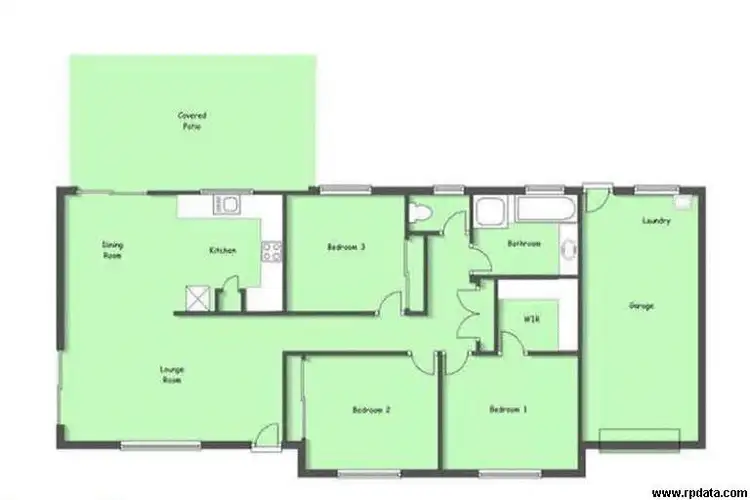 Floorplan of Homely house listing, 119 Henty Drive, Redbank Plains QLD 4301