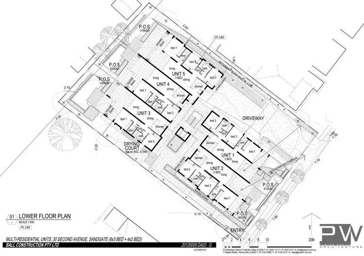 Floorplan of Homely unit listing, 6/30 Second Avenue, Sandgate QLD 4017