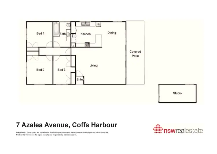 Floorplan of Homely house listing, 7 Azalea Avenue, Coffs Harbour NSW 2450