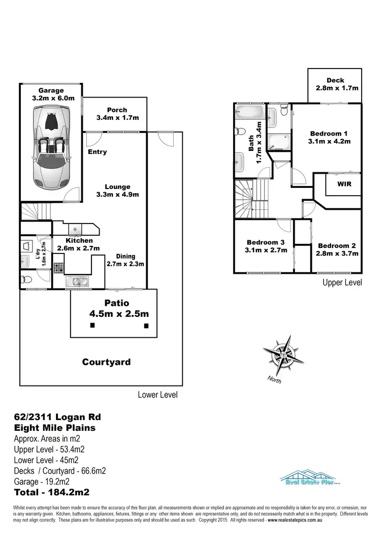 Floorplan of Homely townhouse listing, 62/2311 Logan Road, Eight Mile Plains QLD 4113