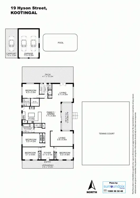 Floorplan of Homely house listing, 19 Hyson Street, Tamworth NSW 2340