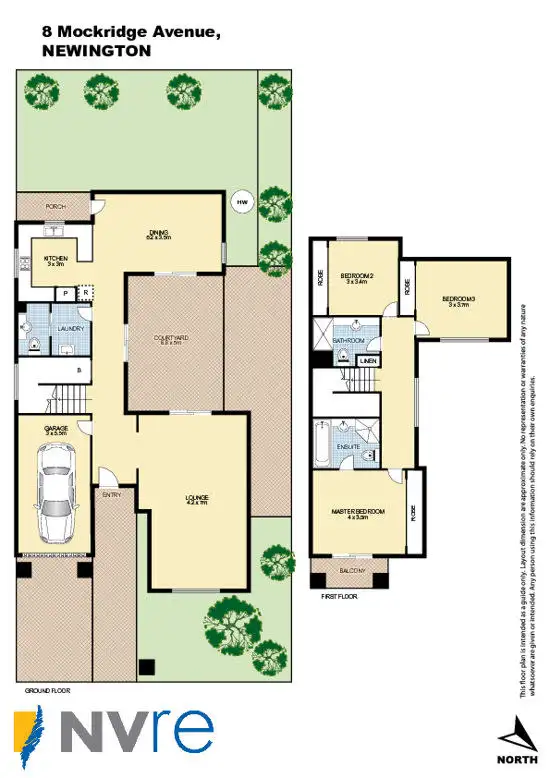Floorplan of Homely house listing, 8 Mockridge Avenue, Newington NSW 2127