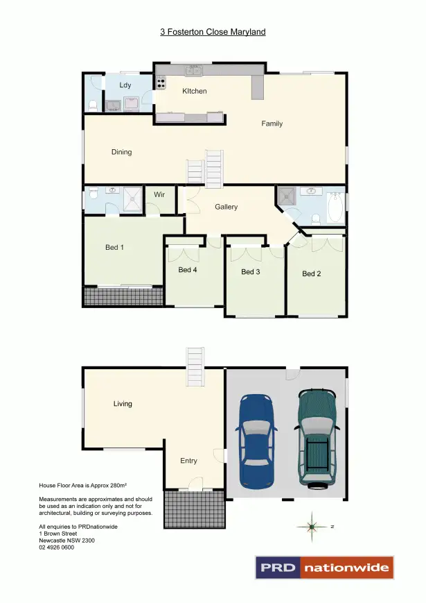 Floorplan of Homely house listing, 3 Fosterton Close, Maryland NSW 2287