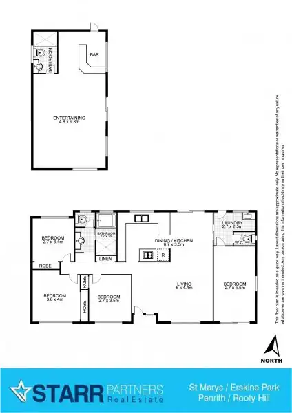 Floorplan of Homely house listing, 1 Rice Place, Shalvey NSW 2770