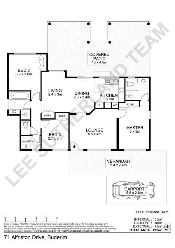 Floorplan of Homely house listing, 71 Alfriston Dr, Buderim QLD 4556